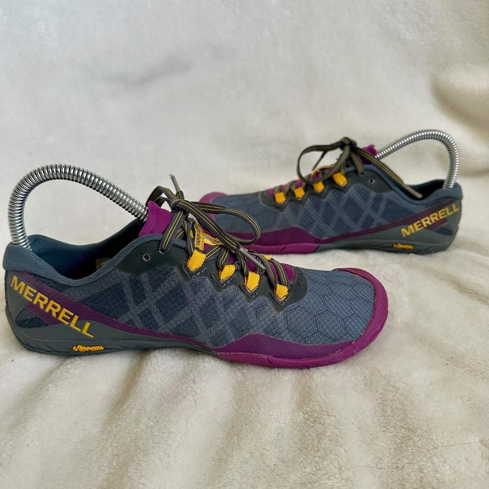 Merrell Vapor Glove 3 Turbulence Minimalist Barefoot Running Shoes Women's 7